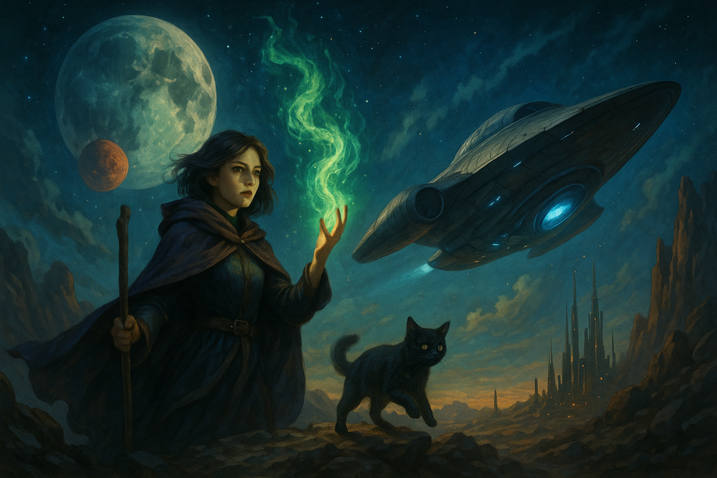 sci fi und Magie passen so gut zusammen