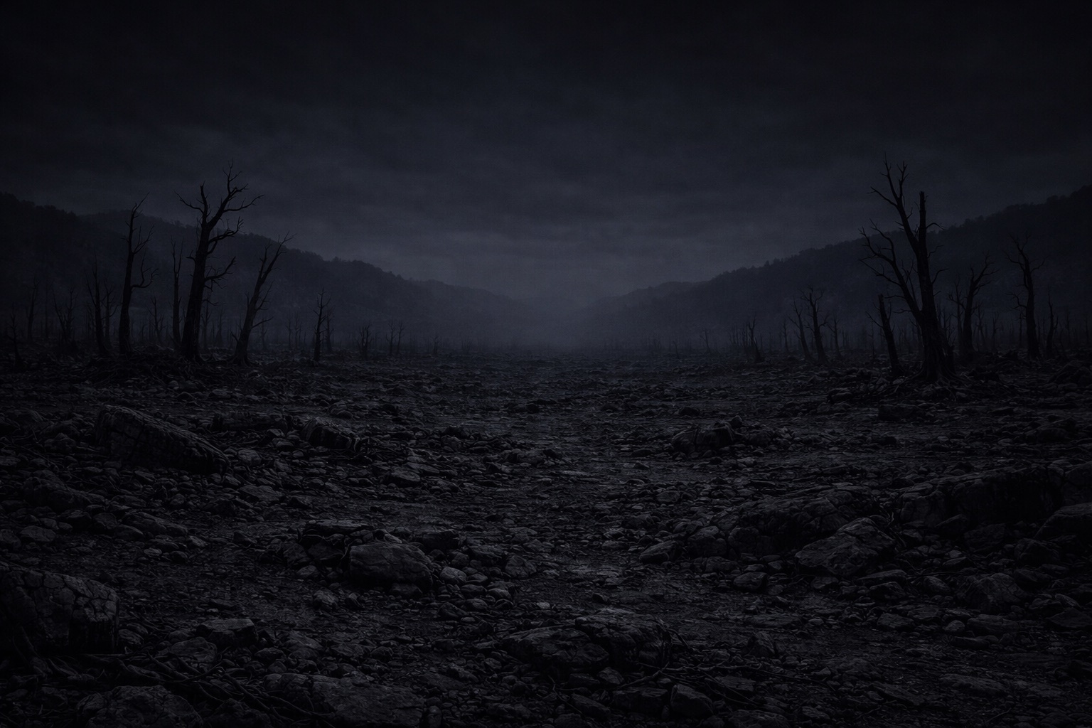 Velkran, abgestorben, ausgedörrt